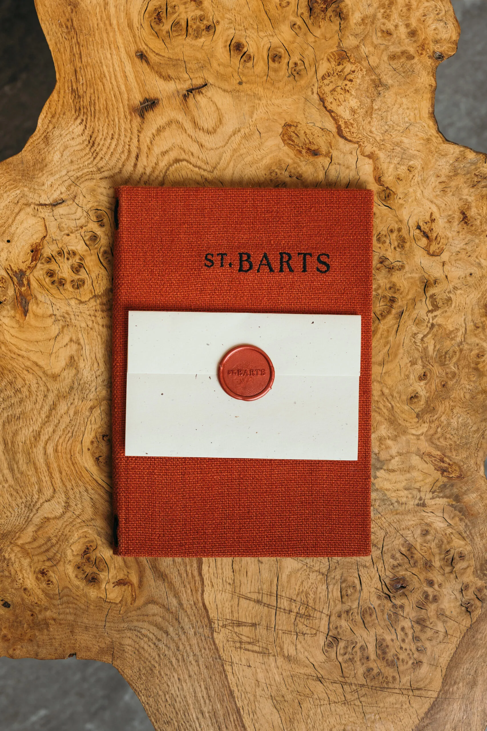Restaurant St Barts menu, gift voucher