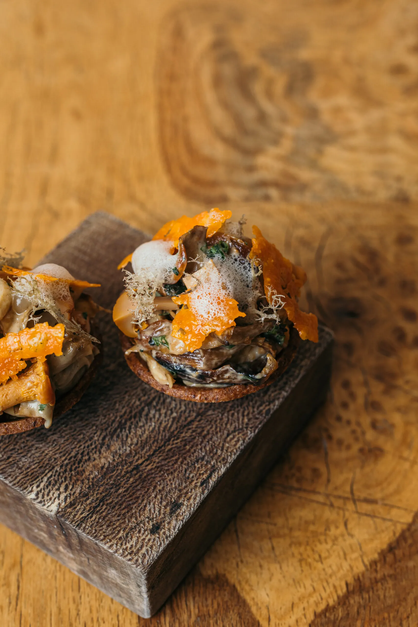 Mushroom Tart snacks