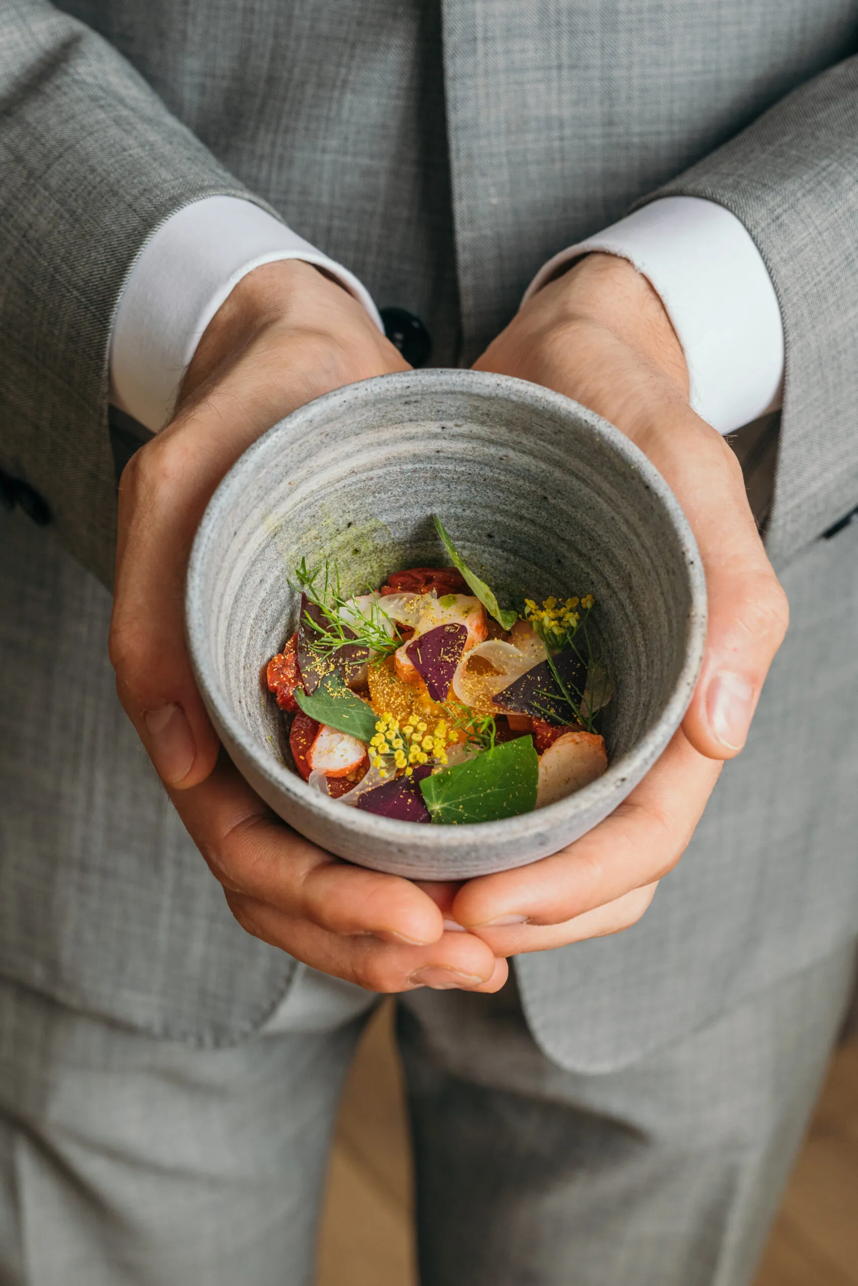 British Lobster with summer preserves