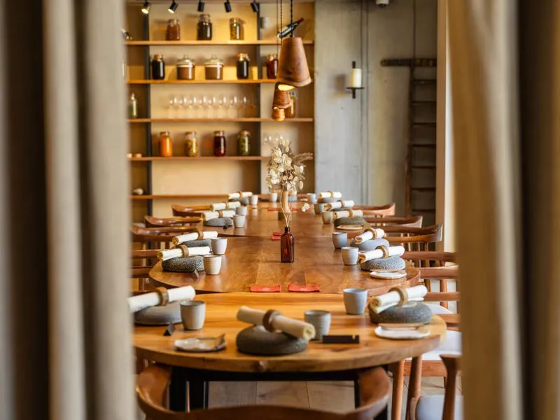 private dining area exclusive michelin star events corporate dining